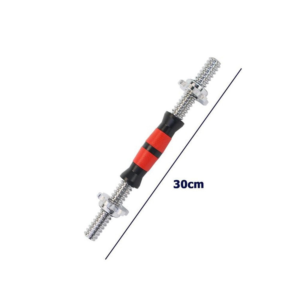 Trade Shop - Manubrio Filettato A Vite Da 30 Cm Per Sollevamento Pesi Palestra Sport Fitness -