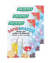 RAPID 3 CONFEZIONI FORMA PALLINE DI GHIACCIO CON 12 BUSTE PER 336 PALLINE
