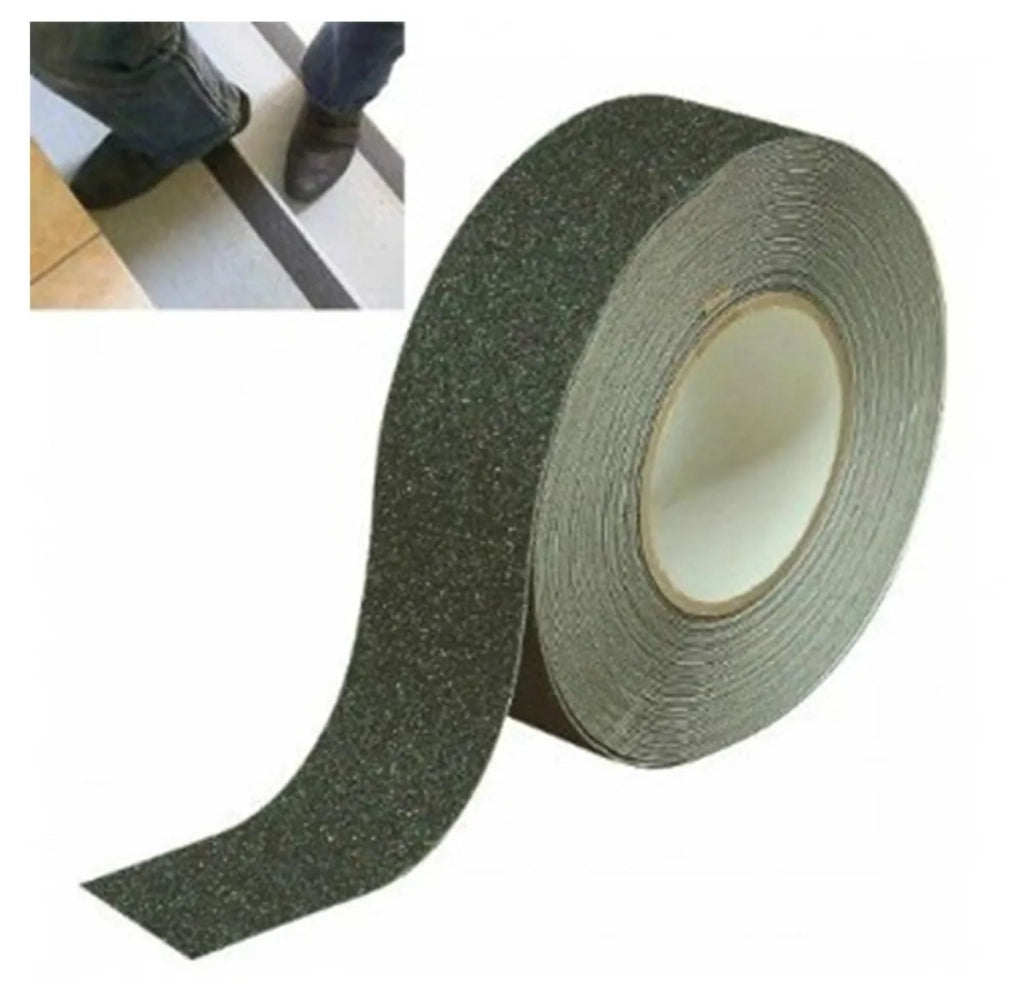 NASTRO ANTISCIVOLO mm 25x18 mt - Nero - 18 metrilineari