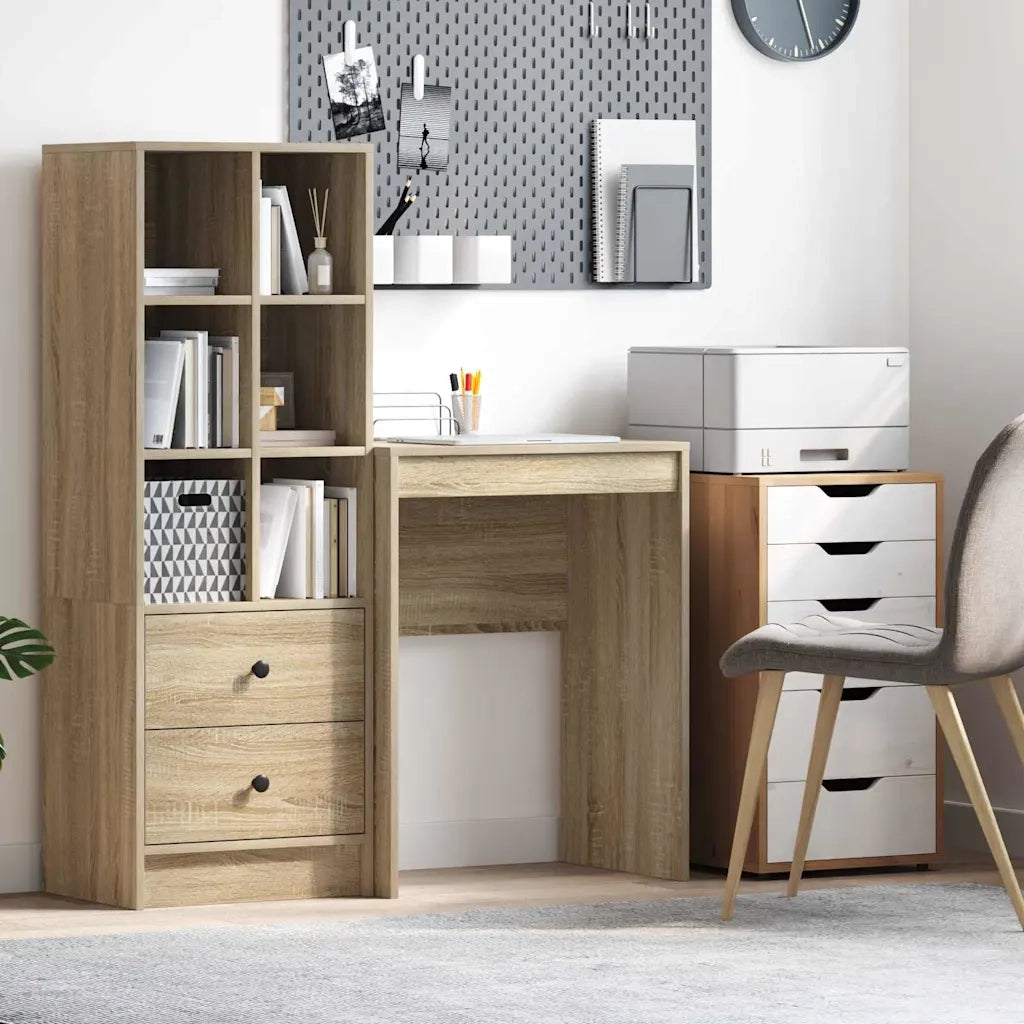 Scrivania | Tavolo da Ufficio Rovere Sonoma 60 x 40 x 76 cm