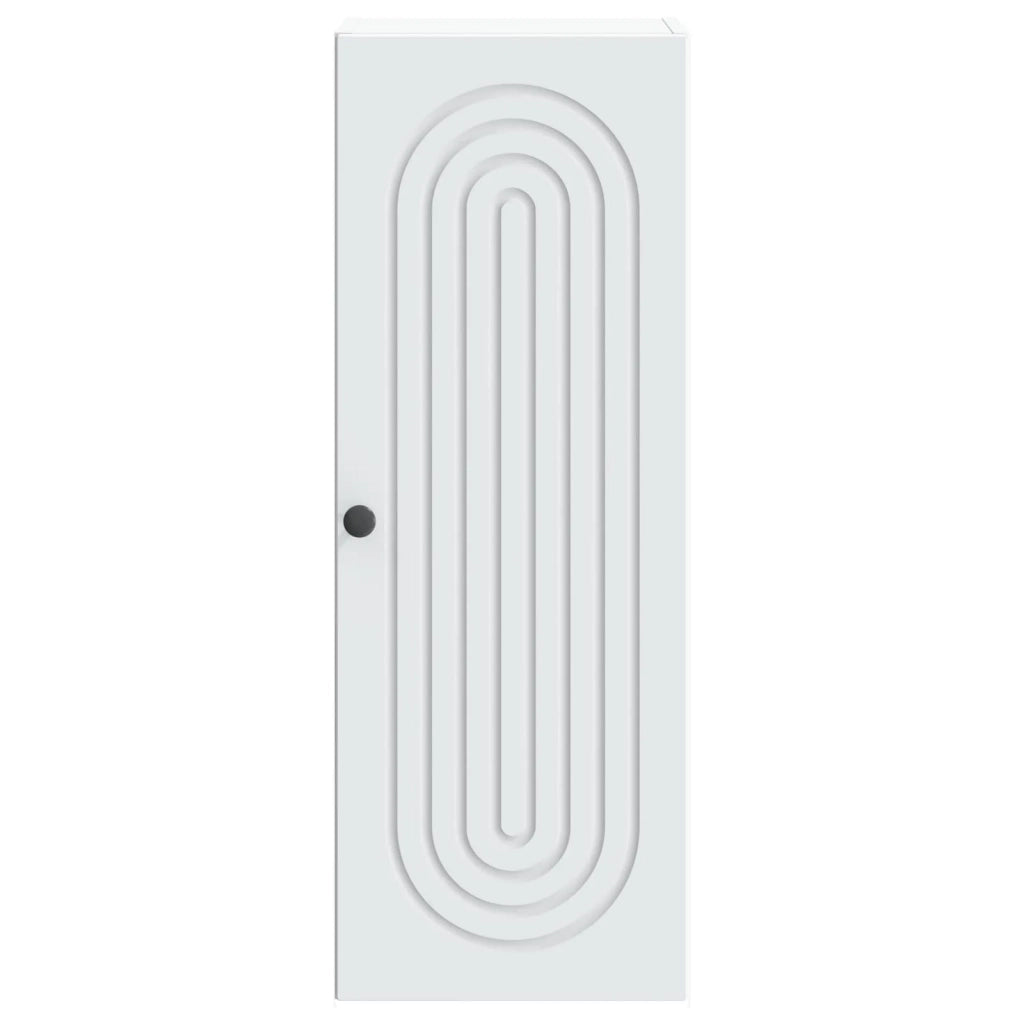 Mobiletto a muro Bianco 33 x 34,5 x 90 cm Legno ingegnerizzato 898075