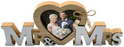 Scultura di Legno a Cuore 25 cm