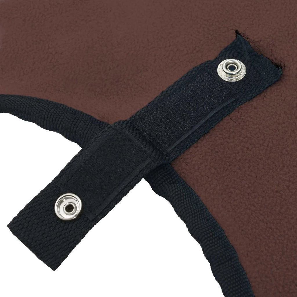 Coperta per Cavalli Marrone Scuro Completo 135 cm Poliestere CFW3044861