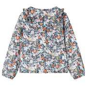 Camicia da Bambina a Maniche Lunghe Blu Scuro 92