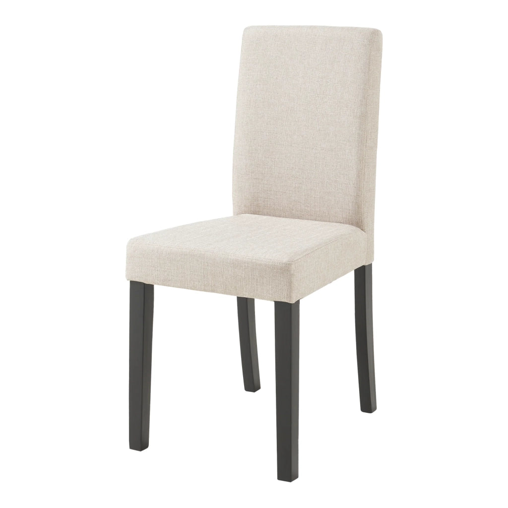 Set di 4 sedie da pranzo 89 x 43 x 54 cm design moderno robuste beige 03_0009828