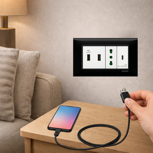 Unità di alimentazione usb 5v 1 5a bianca per uso domestico