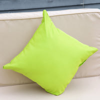 EASYCOMFORT  Salotto da Giardino in PE Rattan 7 Pezzi con Divano Pouf Tavolino Nero con Cuscini Cachi e Verde