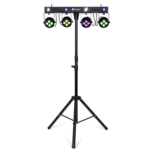 Proiettore disc jockey colorkey cku 3060 partybar mobile 150 black