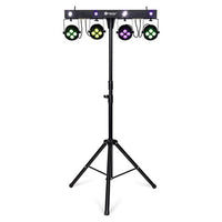 Proiettore disc jockey colorkey cku 3060 partybar mobile 150 black