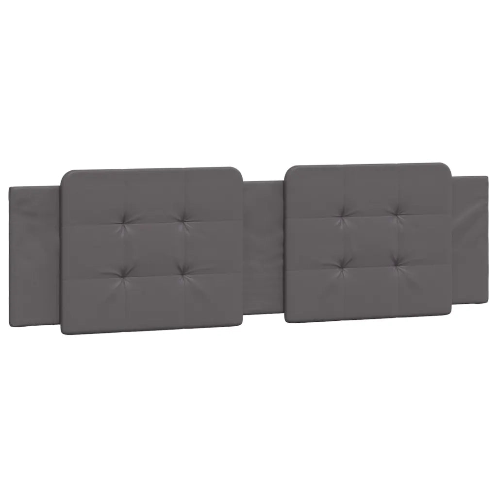 Letto con Materasso Zadar Grigio 180x200 cm in Similpelle 3208883
