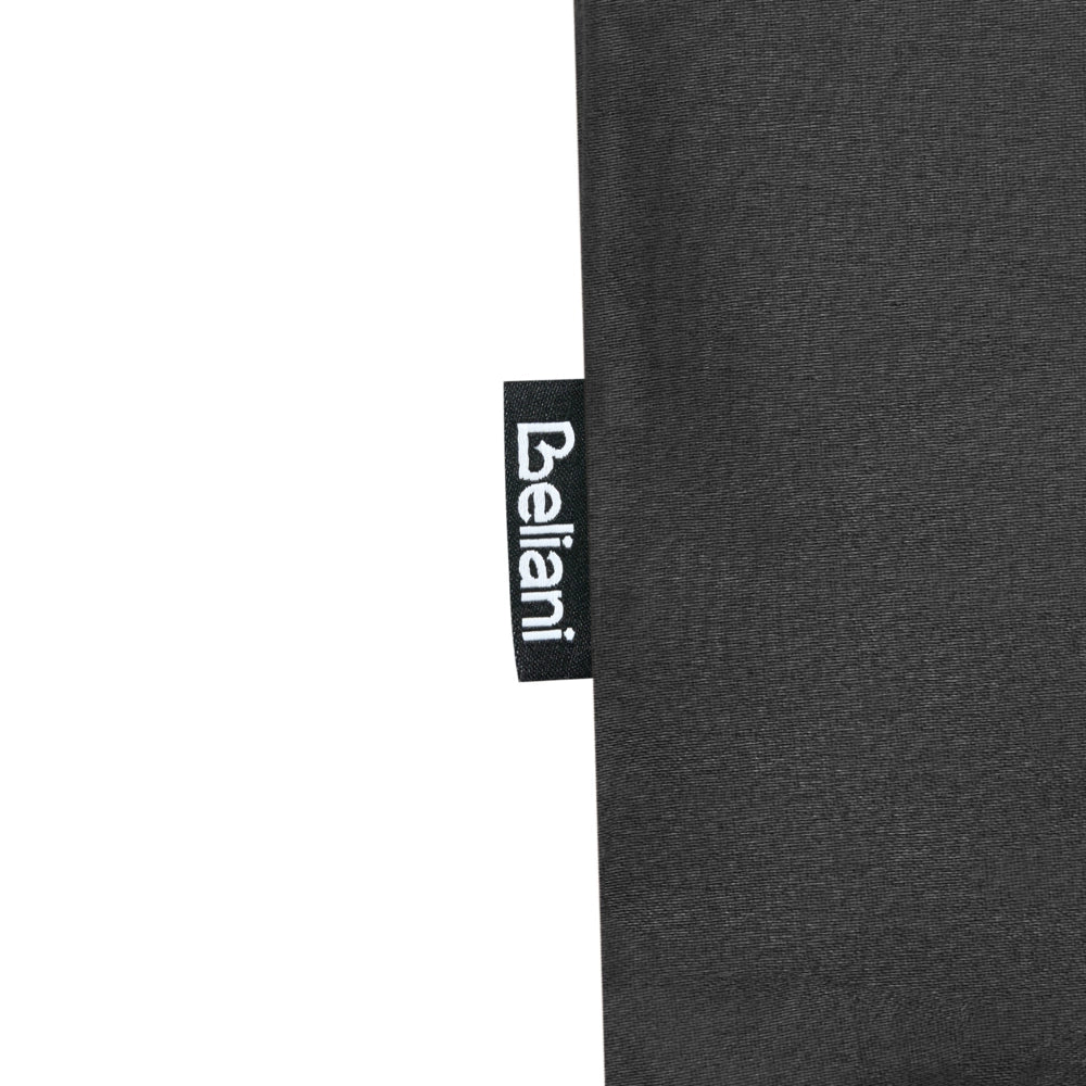 Set copripiumino e federa in cotone satinato nero 150 x 200 cm per una camera da letto moderna