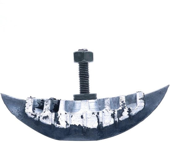 Slot per Ruota in Alluminio con Coperchio in Gomma - 5,5 cm - Carico Elevato - Applicazione Off-Road