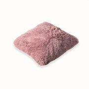 GLAM CUSCINO ARREDO IN ECOPELLICCIA 45X45 ROSA