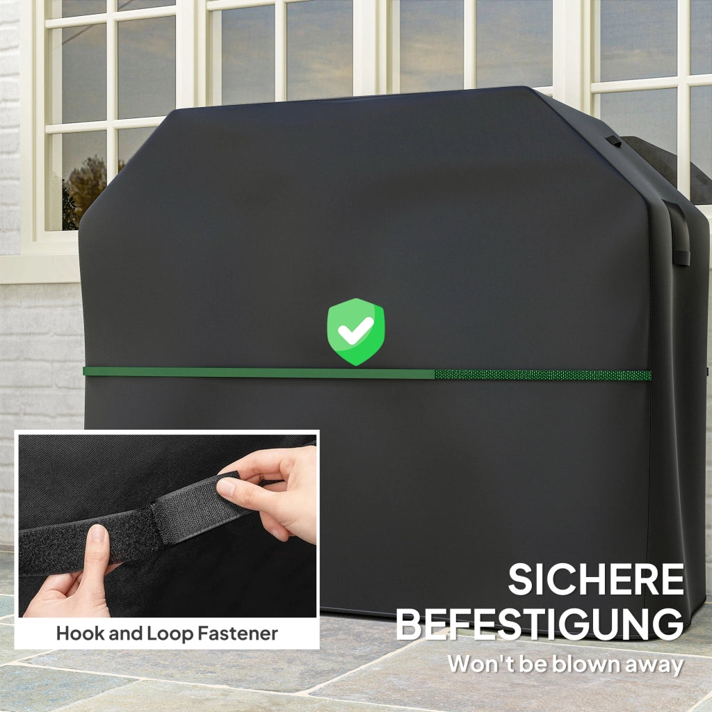 Copertura Barbecue ¨C Minimal ¨C Nero, 147x61x122cm