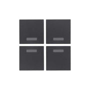 20841 Quattro Mezzi Tasti 1M Neutri Grigio Eikon