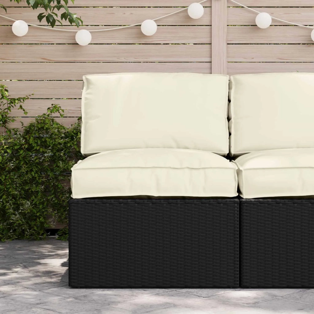 Set di Cuscini per Pallet 2 pcs Crema Tessuto Oxford 3329061