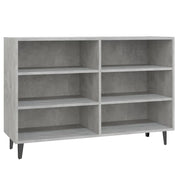 Buffet credenza cassettiera armadio mobile contenitore organizer per cucina soggiorno salotto 103,5 x 35 x 70 cm legno ingegnerizzato grigio 02_0031842