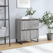 Credenza-Buffet-Armadio da cucina Grigio Sonoma 60x35x70 cm in Legno Multistrato 305161
