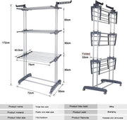 Drogaio Inclinabile Universale - Stendardo per Asciugare -  Pannello per Asciugare per Bagno/Cortile/Camera da Letto/Terrazza - Sostenibile  150 cm x 100 cm.