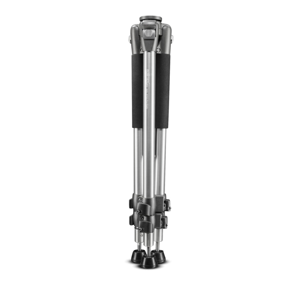 WAL-6702 Pro Treppiede con testa panoramica FT-6653H - Treppiede molto stabile, capacità di carico 12 kg, testa panoramica a 3 vie di alta qualità, girevole su 3 assi