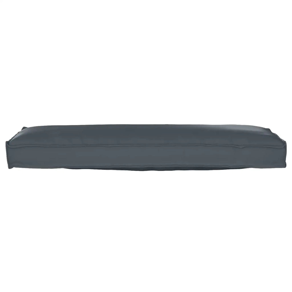 Cuscino Antracite 120 x 40 x 8 cm Tessuto Oxford 42001638