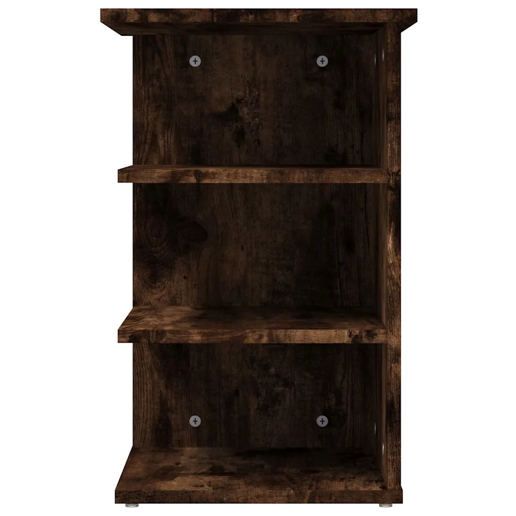 Mobiletto Laterale Rovere Fumo 35x35x55 cm in Legno Multistrato CFW6181674