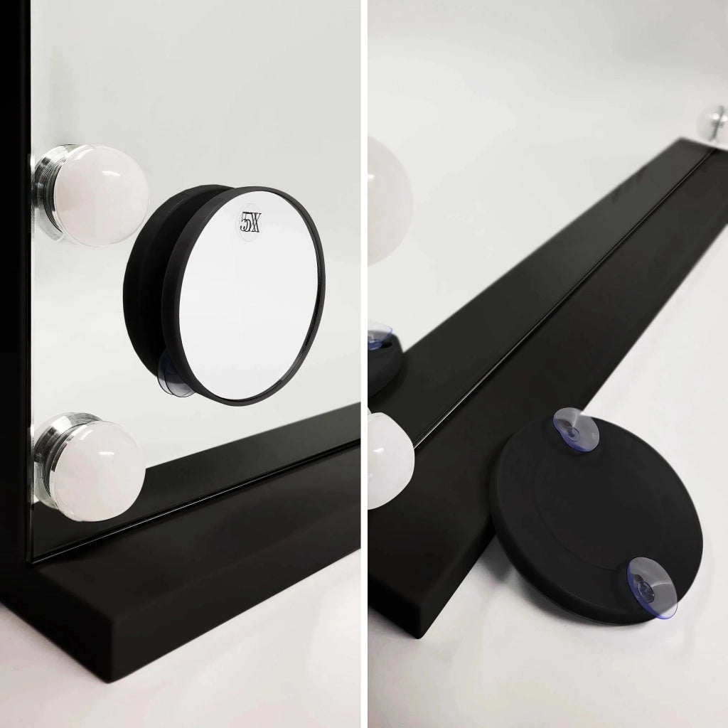 Specchio Led Hollywood Black