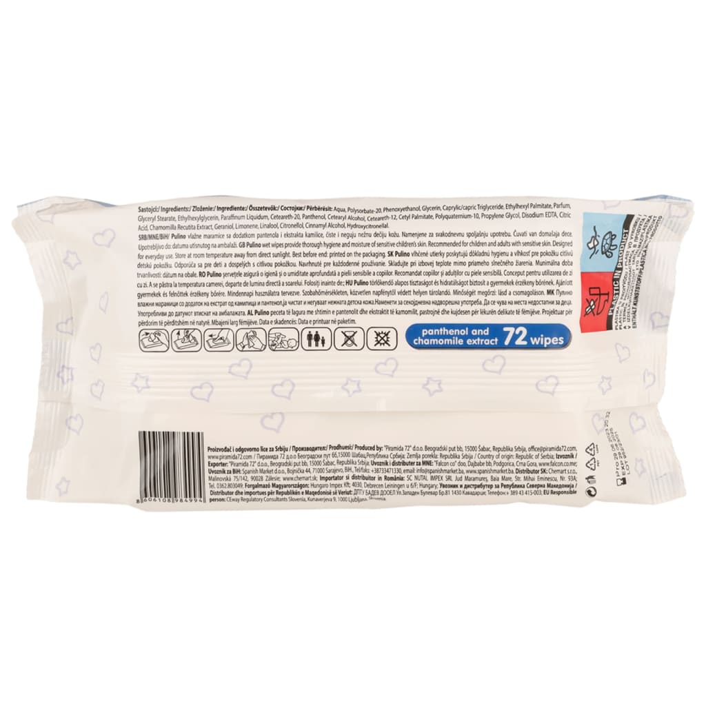 Salviette per Bambini 14 Confezioni 1008 Salviette 15225