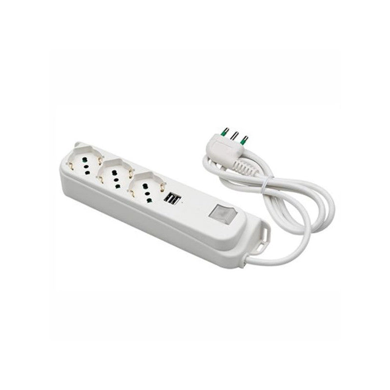 Multipresa 3X2Pt Sk 2 Usb Int Retail 40450 Fme