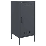 Buffet credenza cassettiera mobiletto mobile contenitore organizer per cucina soggiorno salotto 36 x 39 x 79 cm acciaio antracite 02_0029695