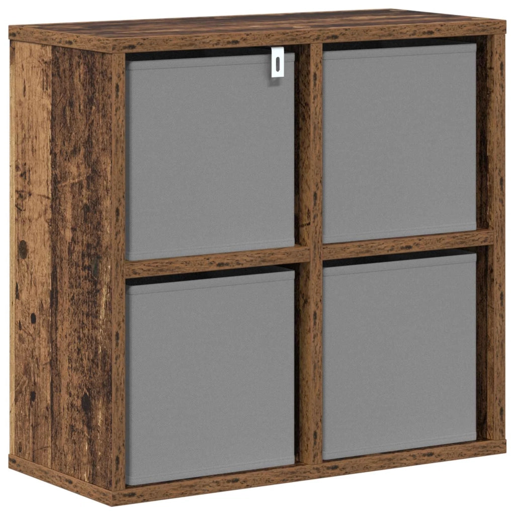 Credenza con cassetto Legno vecchio 49,5 x 22 x 47 cm