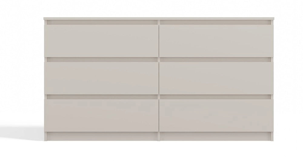Cassettiera MALWA M6/140 cashmere per camera e soggiorno