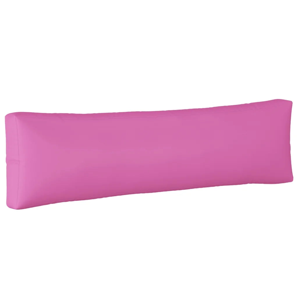 Cuscini per Pallet 2 pz Rosa in Tessuto Oxford