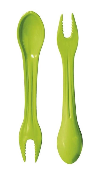 Posate in plastica Bali Verde Lime picker 6 pezzi blim veca