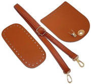 Set di borse a mano con accessori - 3 pezzi - con rivestimento in PU