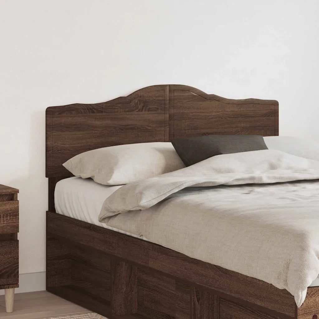 Testiera-Testata-Testiera Decorativa Rovere Marrone 135 cm Legno multistrato 413351