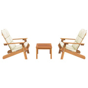 Set mobili da giardino mobili da esterno Set di mobili Adirondack in 3 pezzi in legno massello di acacia 02_0014212