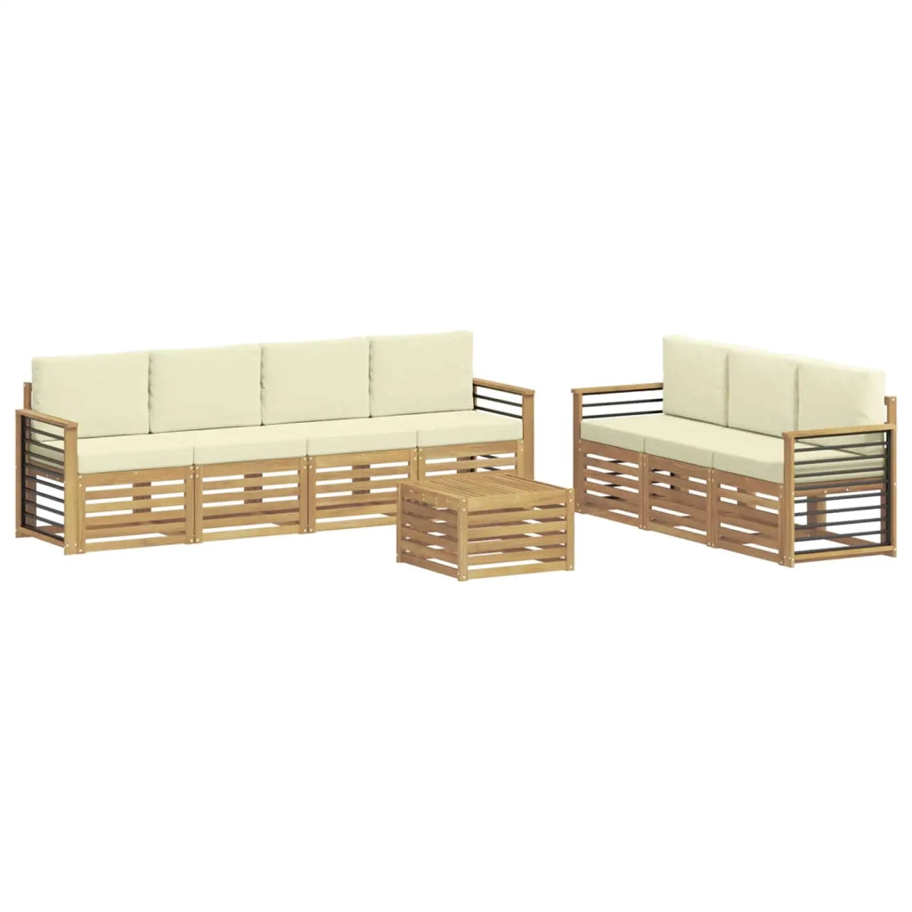 Set divani Legno di Acacia Massello