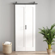 Porta Scorrevole Pieghevole ¨C Xylo ¨C Bianco Verniciabile 90x210 cm