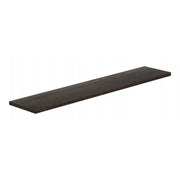 Mensola da Muro, Scaffale Legno, Mensola da Parete, Rovere Scuro, 76x15,5x1,8 cm - Smart
