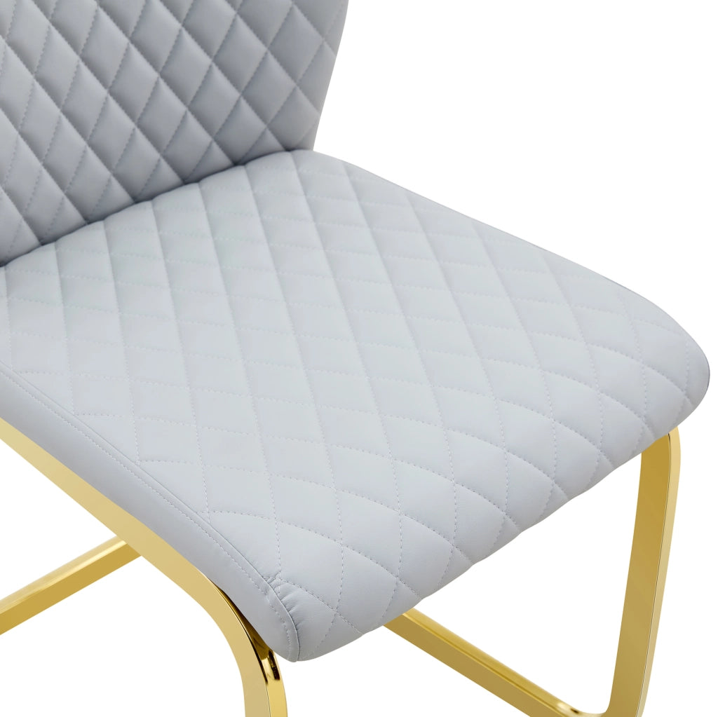 Set tavolo e 2 sedie da pranzo con finitura noce e oro