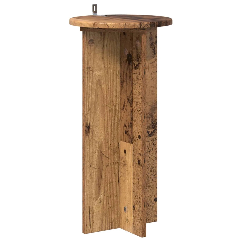 Supporto per piante | Sostegno per piante 2 pz Legno antico 29,5 x 29,5 x 60 cm