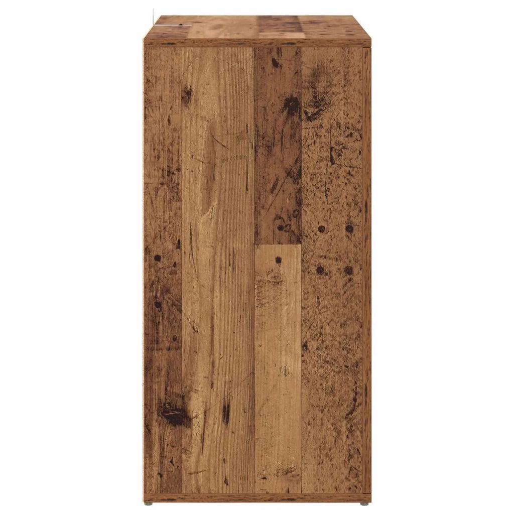 Credenza | Madia | Buffet da pranzo | Armadio da pranzo Legno vecchio 59 x 39 x 80 cm Legno multistrato