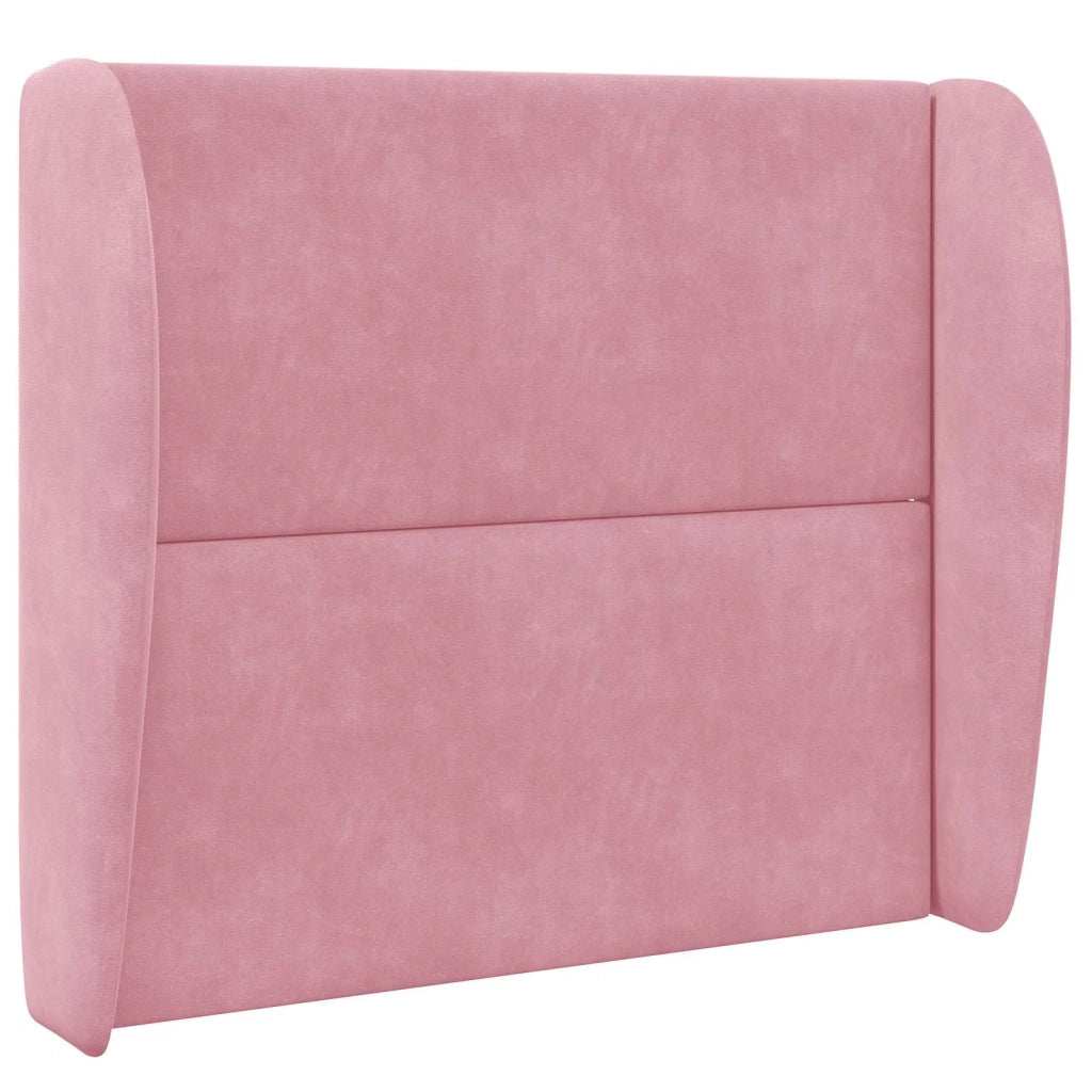 Orecchia della Testata Rosa 80 x 23 x 6 cm Velluto CFW2003609