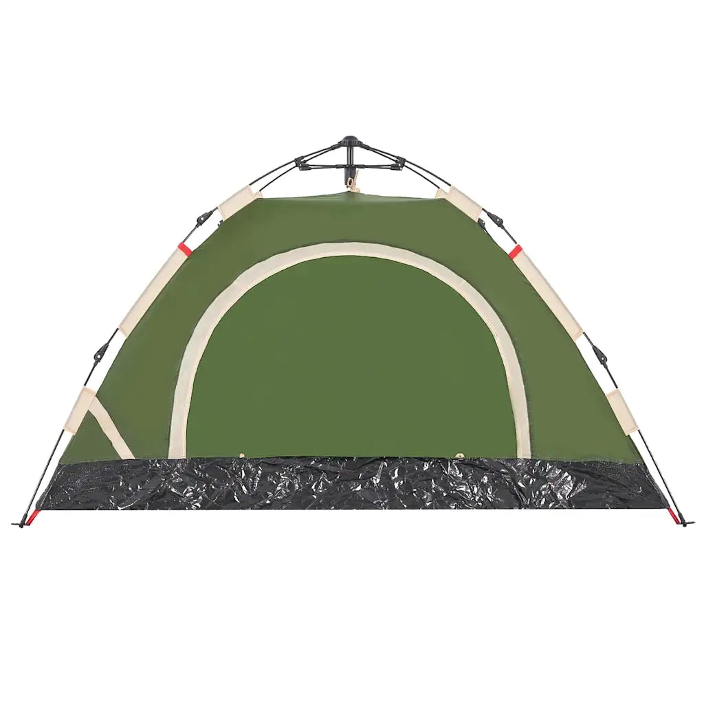 Tenda da Campeggio 2 Persone Verde a Rilascio Rapido