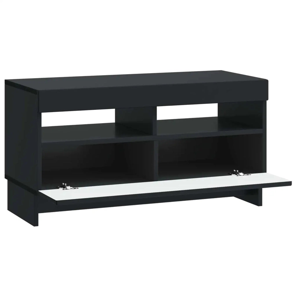 Mobile TV LED Nero Legno ingegnerizzato 896116