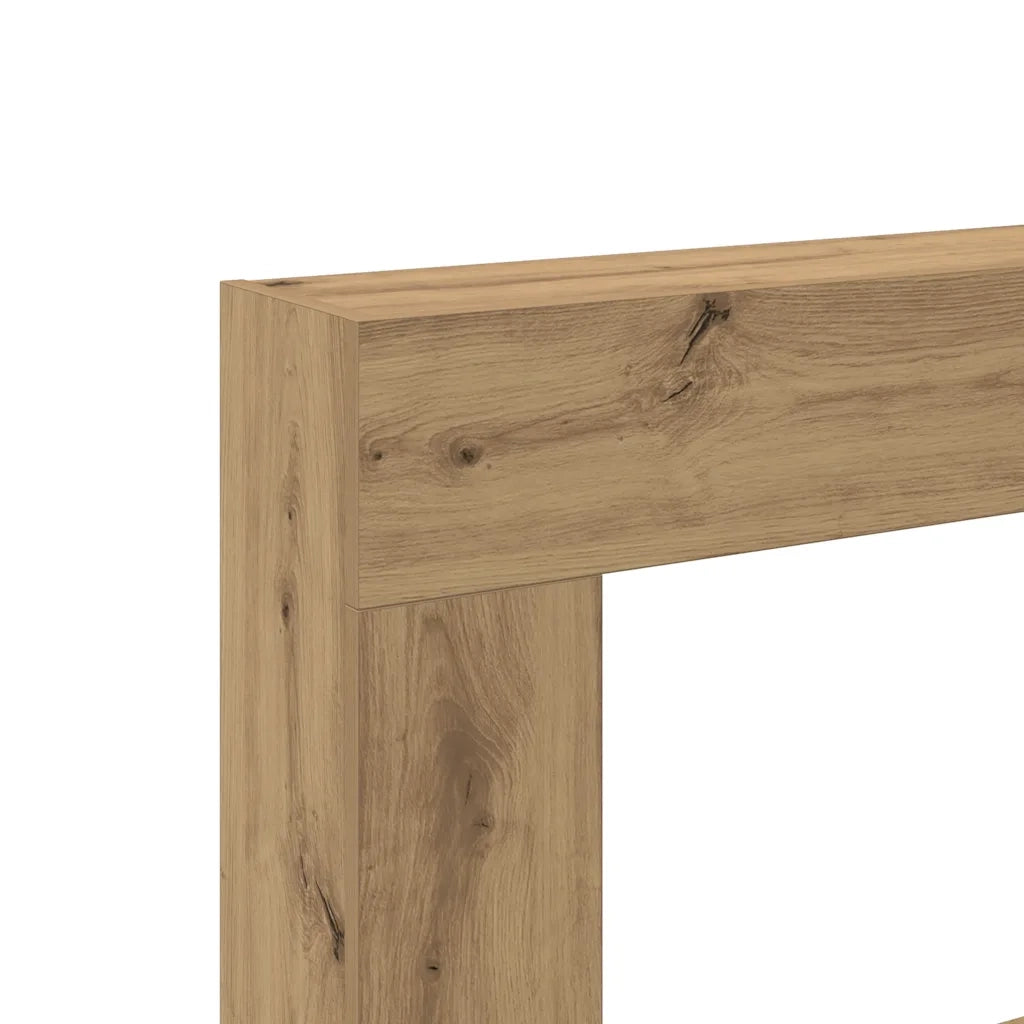 Cornice per Camino Rovere Artigianale 81x18x82 cm Truciolato CFW7872659