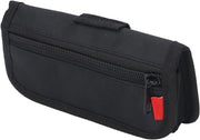 Borsa a forma di tasca per la testa con 4 contenitori per batterie per fotocamere DSLR - compatibile con batterie LP-E17 FZ100 FW50 F550.