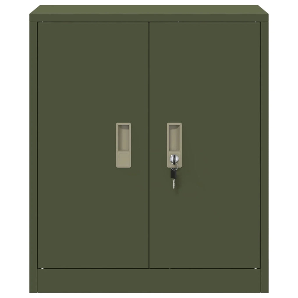 Armadio Verde oliva 60 x 40 x 70 cm Acciaio