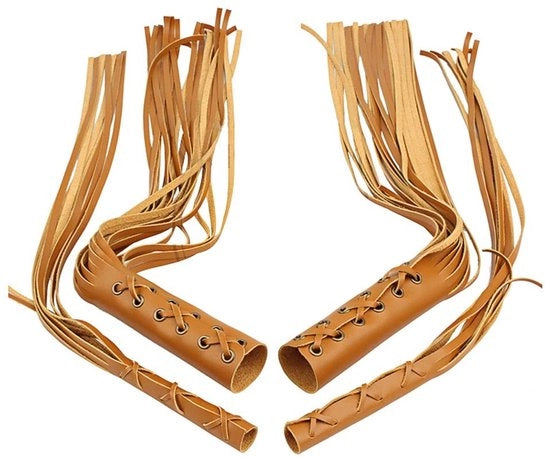 Manubri Universali a 2 Pezzi - Adatti per 22 mm/25 mm Sterzo - Rivestimento in Pelle Premium - Installazione Facile - Progettazione Stilistica - Manubri del Motore